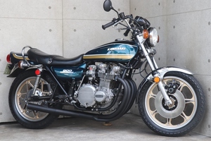 横浜～　Kawasaki　Z1　74年　Z1B　青玉虫　セブンスター　カスタム　綺麗　車検付　好調　