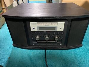 TEAC CDレコーダーレコード付き　GF350 ブラック