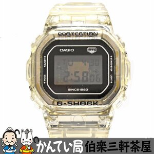 CASIO【カシオ】 G-SHOCK DW-5040RX 40周年記念モデル CLERA REMIX 20気圧防水 クオーツ 樹脂バンド スケルトン メンズ腕時計【中古】