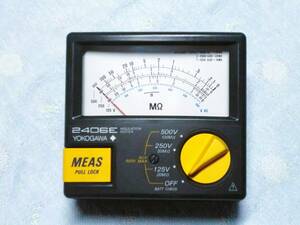 絶縁抵抗計　横河　新品同様　動作確認済