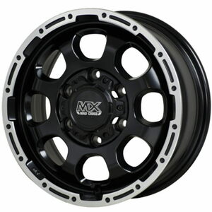 YOKOHAMA GEOLANDAR X-AT WL 215/65R16C 109/107R MAD CROSS GRACE セミグロスブラック 16インチ 6.5J+38 6H-139.7 4本セット