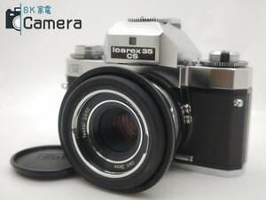 【中古】 ZEISS IKON Icarex 35 + Carl Zeiss Tessar 50ｍｍ F2.8 キャップ フード付 外観美品 ジャンク