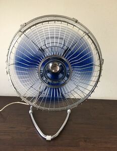 FUJI 富士電機 SILENT FAN FDS4076 ELECTRIC 昭和レトロ 扇風機 3枚羽 40cm 当時物 動作確認済み