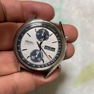 1円スタート 中古 メンズ セイコー SEIKO ブランド 自動巻き クロノグラフ 6138-8020 腕時計