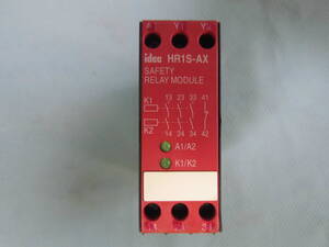 IDEC SAFETY RELAY MODULE HR1S-AX5120 24V 安全リレーモジュール