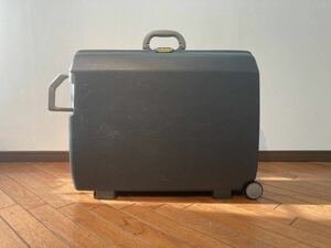 中古 サムソナイトSamsonite スーツケース オイスターOyster グレー エースACE グッドデザイン賞受賞 日本製 昭和レトロ