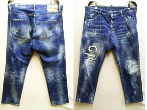 即決[52]DSQUARED2 COOL GUY JEAN 18SS S71LB0453 ストレッチ スリム デニム クールガイ パンツ■2743