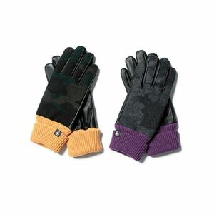 【良品】【送料最安360円】 SOPHNET ソフネット MELTON LEATHER TOUCH GLOVE グローブ 手袋 小物 即決早い者勝ち