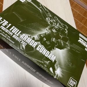 HG 1/144 FA78-1フルアーマーガンダム プレミアムバンダイ限定品　未組み立て品