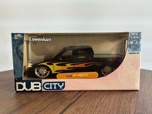 【当時物】1/24 Jadatoys製 DUBCITY FORD F150 フォード ピックアップ トラック トラッキン アメ車 新品 美品 絶版品 レア 廃盤