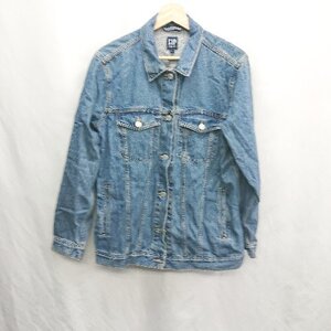 ◇ ⊇ GAP DENIM 長袖 ジージャン サイズM ブルー系 レディース E