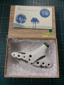 たざわこ芸術村 陶芸工房　オカリナ オカリーナ　陶器　田沢湖　秋田　楽器