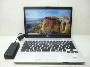 ☆1円☆第7世代☆富士通☆LIFEBOOK S937/S☆Corei5 2.50GHz/4GB/SSD128GB/高解像度1920×1080☆無線/Bluetooth/カメラ/Office/DtoD領域☆