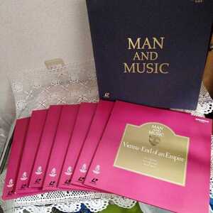  MAN AND MUSIC ヨーロッパの都市と音楽 レーザーディスク　1B-1-0626-IWA-5