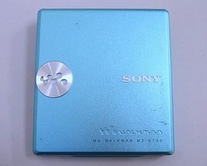 904▽SONY/ソニー WALKMAN MD ウォークマン MDプレーヤー MZ-E730 2005年製 ジャンク/動作未確認