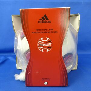 佐S8625【未使用/ボール未開封】adidas +TEAMGEIST アディダス チームガイスト サッカーボール AS5830