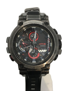 CASIO◆ソーラー腕時計・G-SHOCK/アナログ/BLK/BLK