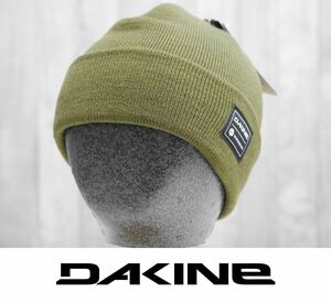 【新品:送料無料】24 DAKINE CUTTER BEANIE - DARK OLIVE ダカイン ニット帽 スノーボード 帽子 グローブ