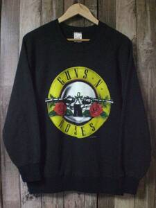 当時物 80s GUNS N ROSES ガンズ アンド ローゼズ スウェット トレーナー SKID ROW METALLICA NIRVANA MOTLET CRUE KISS POISON Tシャツ