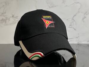 【未使用品】224KC 訳あり★Ferrari WORLD Abu Dhabiフェラーリ ワールド アブダビ キャップ 上品で高級感のあるデザイン《FREEサイズ》