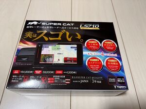 1円～ユピテル スーパーキャット LS710 レーダー探知機 