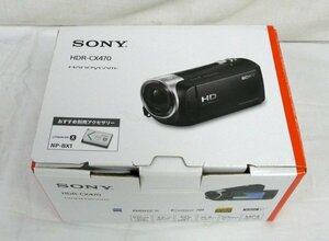 ☆☆SONY ソニー　デジタルHDビデオカメラレコーダー　HDR-CX470　2021年製　ブラック☆美品