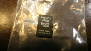 Kingston　MicroSDカード　2GB