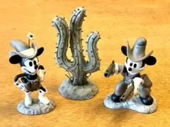 ディズニー WDCC Two-Gun Mickey ミッキー,ミニー 3点セット