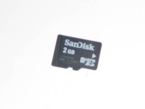 動作保証！送料無料！SanDisk microSD 2GB