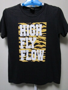 新日本プロレス　棚橋弘至　HIGH FLY FLOW 半袖Ｔシャツ・S・黒／ブラック・HFF