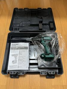 HiKOKI ハイコーキ　18v コードレス振動ドライバドリル　DV18DD 