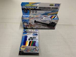  ベイブレードバースト　ｗｂｂa 　ベイミサンガメーカー＋ベイミサンガ専用ストリングセット　ＴＡＫＡＲＡＴＯＭＹ