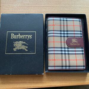 バーバリー 手帳 BURBERRY 手帳カバー ゴルフスコアカードホルダー