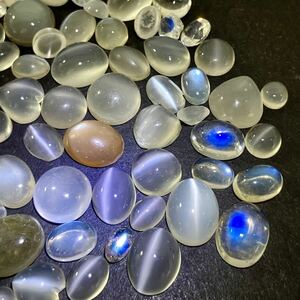 ☆天然ムーンストーンおまとめ 100ct☆J約20g ルース 裸石 宝石 ジュエリー jewelry moon stone