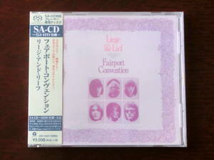 【即決 SHM-SACD】フェアポート・コンヴェンション／リージ・アンド・リーフ♪シングルレイヤー 送料無料 新品 Fairport Convention