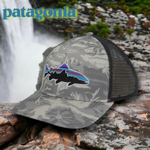 ◆PATAGONIA フィッツロイ　トラッカーハット　パタゴニア　キャップ　Fitz Roy Trout Hat