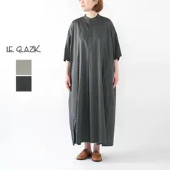 ル グラジック Le glazik コットン プルオーバーワンピース