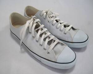 CONVERSE コンバース オールスター レザー ホワイト 白 (30cm) US11.5 Low ローカット