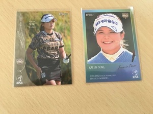 2024 JLPGA ROOKIES&WINNERS 宋ガウン インサート＆レギュラー RC ルーキー