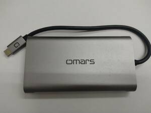 ■Omars omhubgy11plx 11-in-1 トリプルディスプレイ USB-C ハブ 多機能ドッキング ステーション マルチハブ　 C　