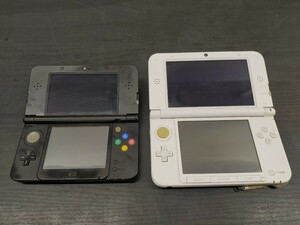 1円〜☆ 任天堂 Nintendo 3DS KTR-001 3DSLL SPR-WB-JPN 2個セット ゲー厶機 本体