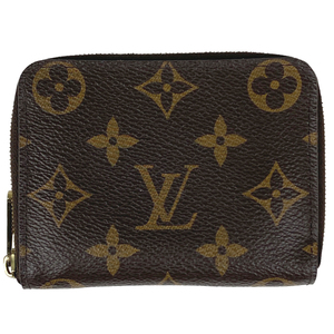 ルイ・ヴィトン Louis Vuitton ジッピー コインパース カードケース ラウンドジップ ラウンドファスナー ブラウン M60067 レディース 中古