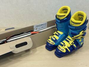 1円 ～ SALOMON snowblade 99cm サロモン ショートスキー ファンスキー ショート スキーボード 25 ～ 25.5 ブーツ付き