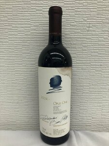 【6x酒09013F】★1円スタート★古酒・未開栓★1本★OPUS ONE★オーパスワン★2004年★ワイン★ROBERT MONDAVI★アメリカ産