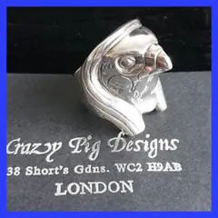 CRAZY PIG DESIGNS   HORUS HEAD  ホルス リング