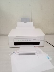 1141 動作確認済　EPSON エプソン インクジェットプリンター EW-052A インクたっぷりです