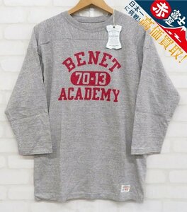 8T2324【クリックポスト対応】未使用品 WAREHOUSE 4063 BENET フットボールTシャツ ウエアハウス