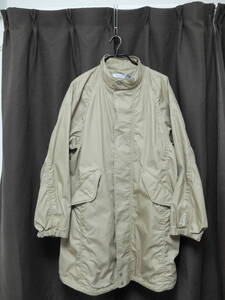 新品未使用 2023AW TROOPER COAT C/N GABARDINE WITH GORE-TEX WINDSTOPPER NN-J4310 ベージュ サイズ0