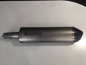 AKRAPOVIC BMW F650GS F700GS F800GS F800GS-A アクラポビッチ スリップオン マフラー 76107713339 サイレンサー 