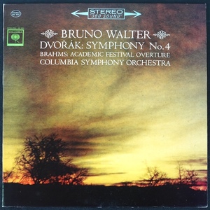 Bruno Walter Dvorak Symphony No.4 US盤 2EYE黒 MS6361 クラシック